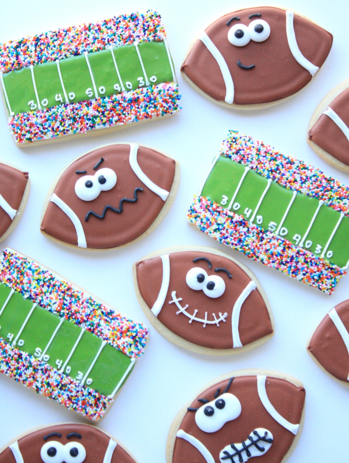 Football and field cookies 008 4