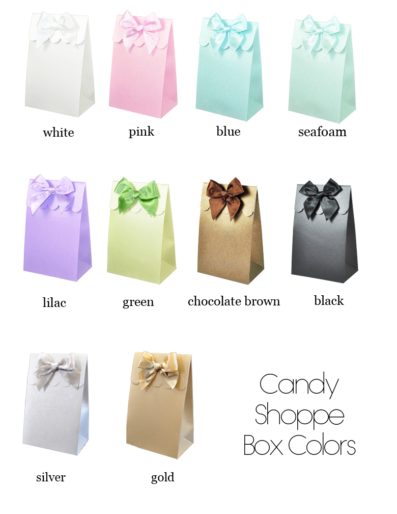 Candy Shoppe Box Colors