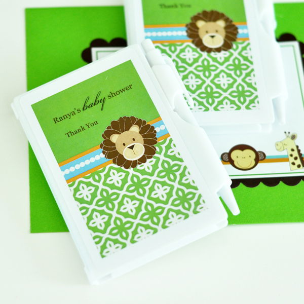 Wholesale Wedding Favors, Party Favors, by Event Blossom Personalized Notebook Favors Jungle