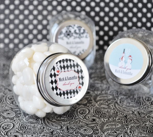Wholesale Wedding Favors, Party Favors, by Event Blossom Elite Design Personalized Candy Jars