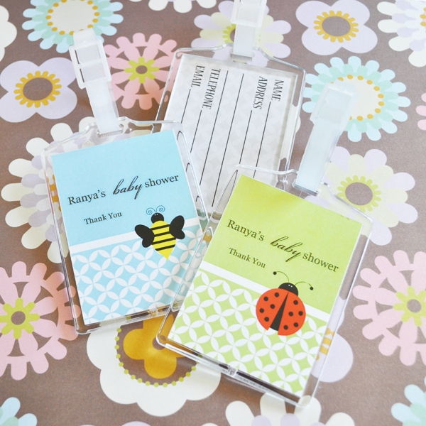 Wholesale Wedding Favors, Party Favors, by Event Blossom Baby Animal Acrylic Luggage Tags