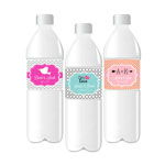 Personalized Theme Water Bottle Labels