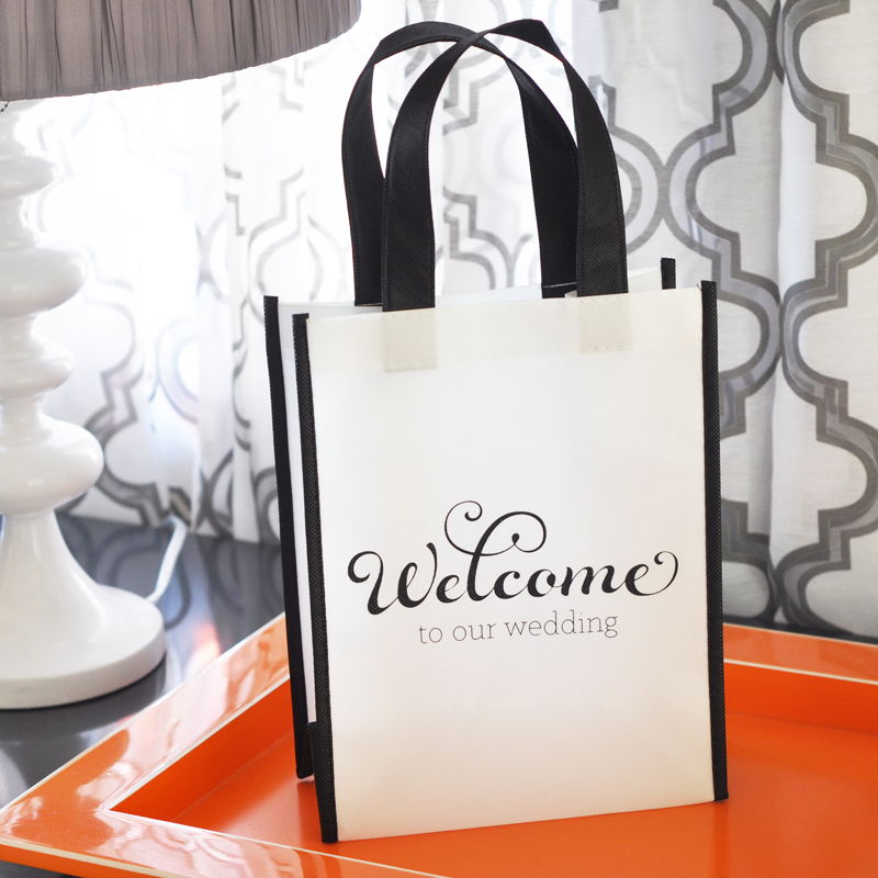 Personalized Welcome to Our Wedding Wedding Welcome Bag /// Wedding Guest  Bags, Hotel Welcome Bags, Welcome Bags