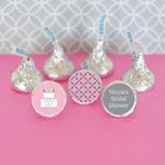 Personalized Wedding Shower Hershey's&reg; Kisses Labels Trio (Set of 108)