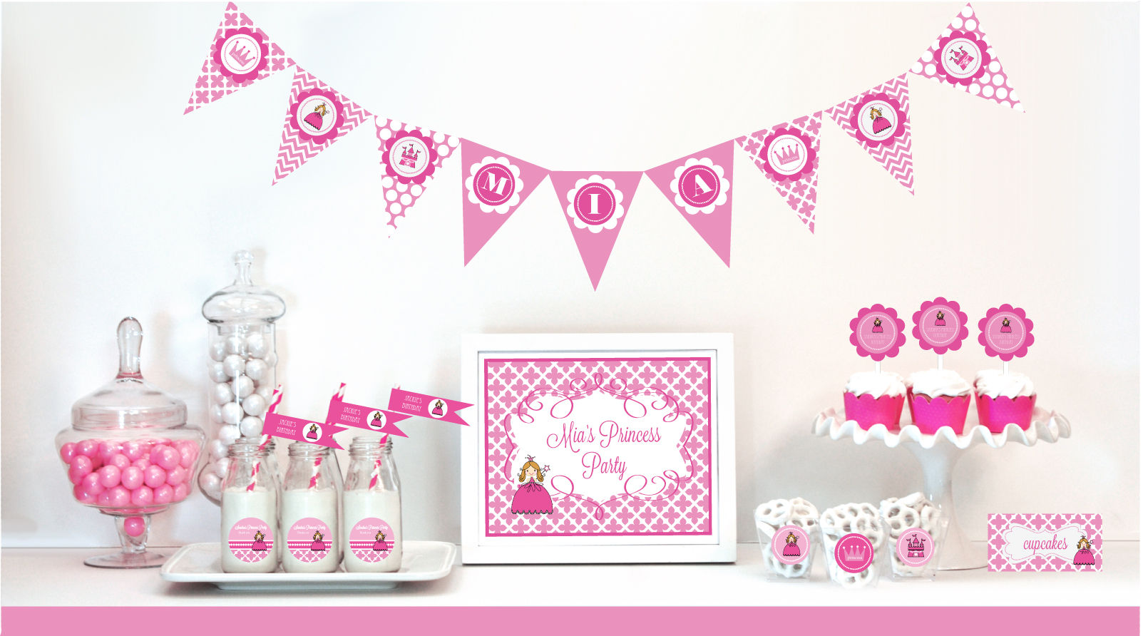 Princess Party Supplies and Favors
