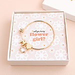 Monogram Bracelet - Flower Girl