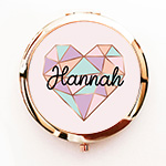 Heart Mirror Compacts