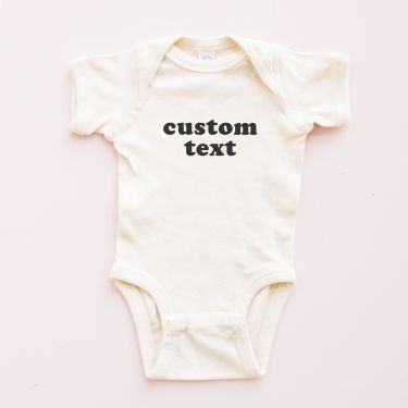 Custom Baby Bodysuit - Boho
