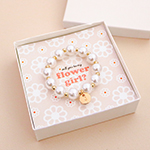 Pearl Bracelet - Flower Girl