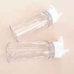 Blank 18 oz Clear Sports Bottles