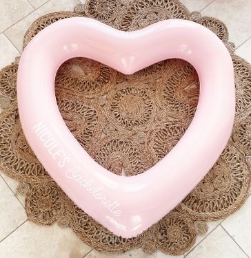 Heart Shaped Pool Floatie
