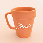 Personalized Planter Mug