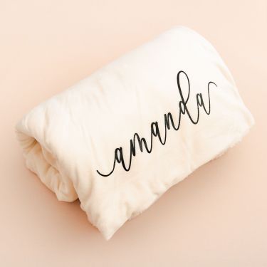 Personalized Sherpa Blanket
