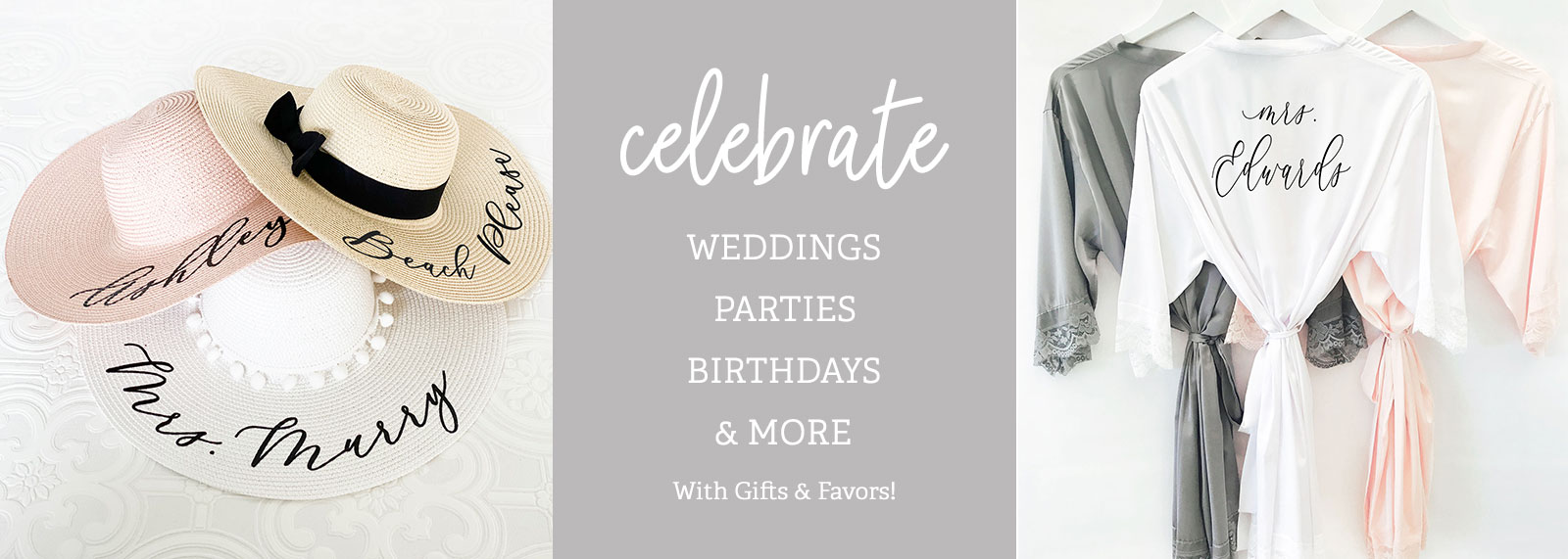 Celebrate a Wedding, New Baby, Birthday