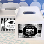 Personalized Graduation Mini Gable Boxes (set of 12)