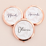 Palm Print Mirror Compacts