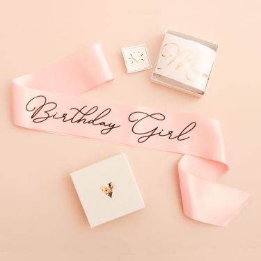 Birthday Sash