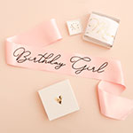 Birthday Sash