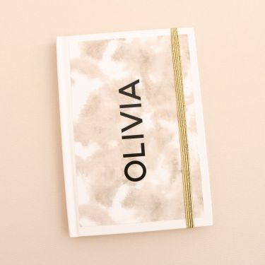 Tie Dye Print Journal