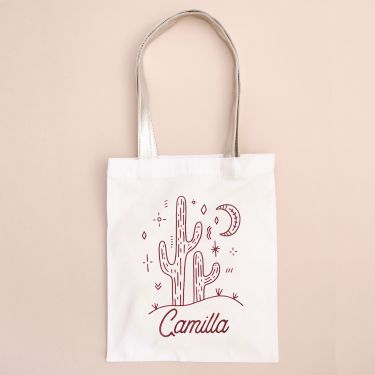 Desert Cactus Tote Bag