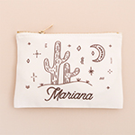 Desert Cactus Makeup Bag