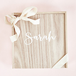 Personalized Wood Box