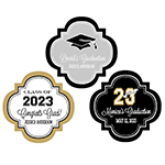 Personalized Graduation 1.5" Mini Favor Labels