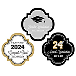 Personalized Graduation 1.5" Mini Favor Labels