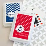 Personalized MOD Kid's Birthday Playing Cards