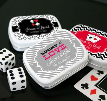 Personalized Vegas Mint Tins