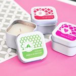 MOD Pattern Theme Square Candle Tins