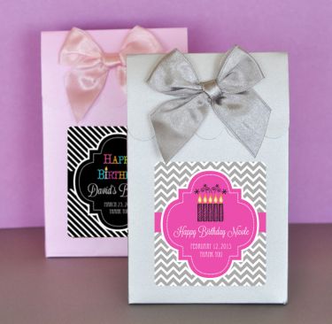 Sweet Shoppe Candy Boxes - Birthday (set of 12)