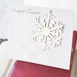 Silver Snowflake Ornament