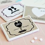 Vintage Wedding Personalized Mini Mint Favors
