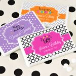 Personalized Birthday Mini Mint Favors