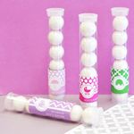 MOD Pattern Personalized Baby Candy Tubes
