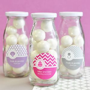 MOD Pattern Theme Personalized Milk Bottles