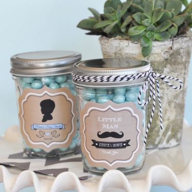 Vintage Baby Mini Mason Jars