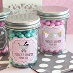 Personalized Baby Shower Mini Mason Jars