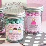 Personalized MOD Kid's Birthday Mini Mason Jars