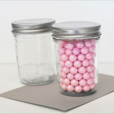 DIY Blank Mini Mason Jars