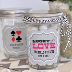 Personalized Vegas Mini Mason Jars