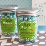 Personalized Winter Mini Mason Jars