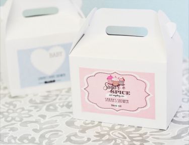 Vintage Baby Mini Gable Boxes (set of 12)