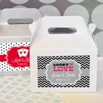 Personalized Vegas Mini Gable Boxes (set of 12)