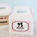 Vintage Wedding Mini Gable Boxes (set of 12)