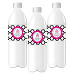 Personalized Holiday Party Water Bottle Labels