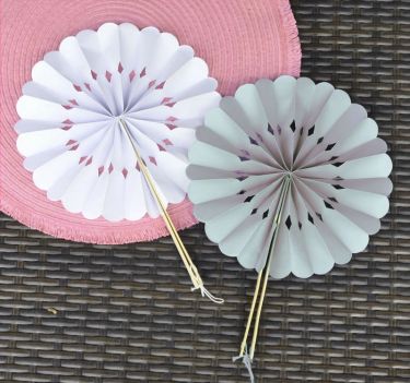 Rosette Paper Fans