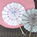 Rosette Paper Fans