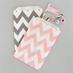 Chevron & Dots Goodie Bags (set of 12)
